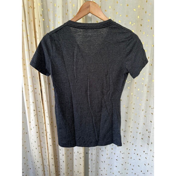 The Color Run Women's Rainbow Worry Less Run More V-Neck Graphic T-Shirt M - Picture 2 of 3